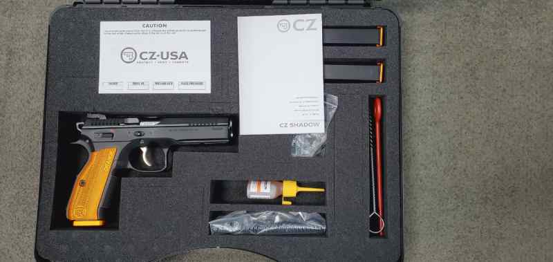 CZ Shadow 2 Pistol Caliber 9x19 Orange 