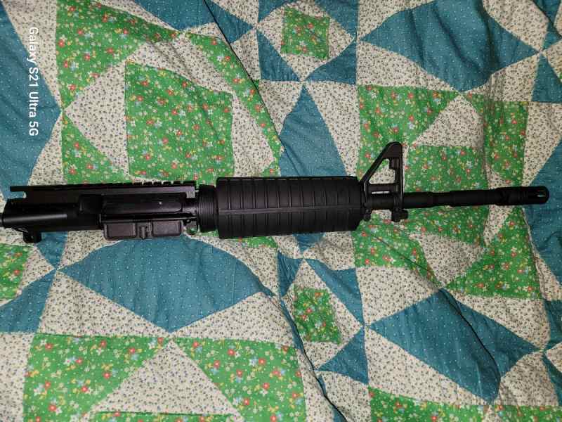 Colt 14.5&quot; socom barrel w/upper pinned to 16&quot;