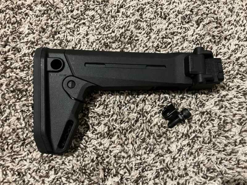 Magpul Zhukov-S Adjustable AK Stock - Yugo - Black