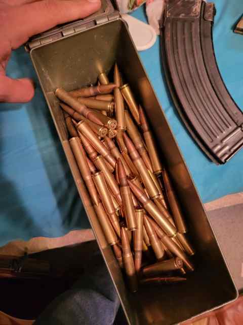 166 rounds of 8mm mauser