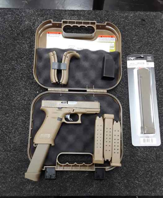 For sale GLK 19x  9mm pistol 