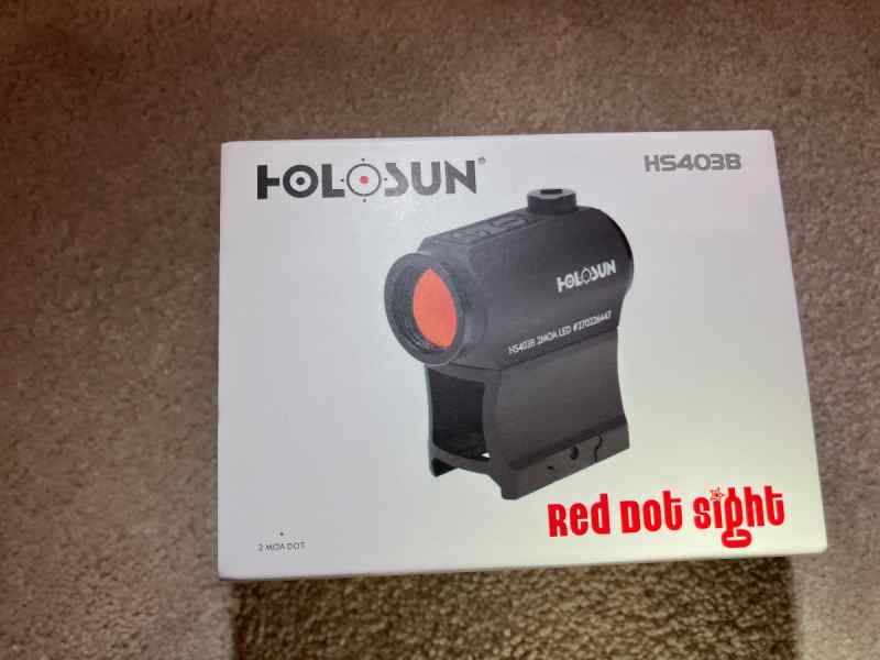 holosun HS403b red dot - new