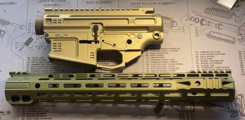 SLR AR-10 Receiver set, limited edition