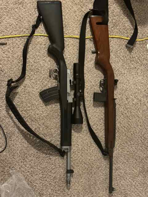 Univ. M1 Carbine/Ruger Mini 30 w/ 3-9x50mm Scope