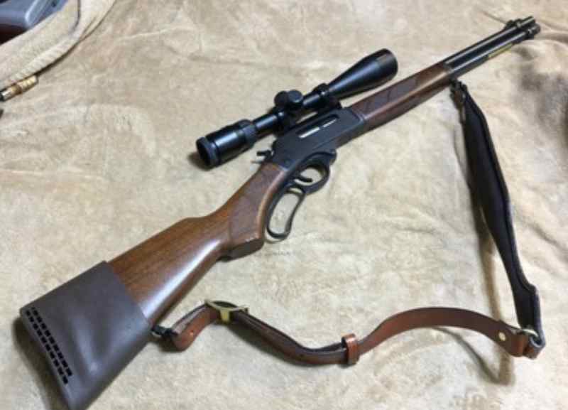 HENRY STEEL LEVER ACTION in .45-70 Gov’t Cal. W/Ac