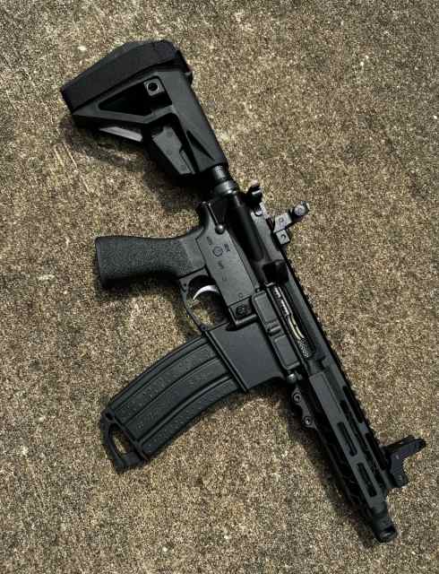 AR Pistol 5” 5.56 , Griffin MK1, NEW SBA5 Brace !