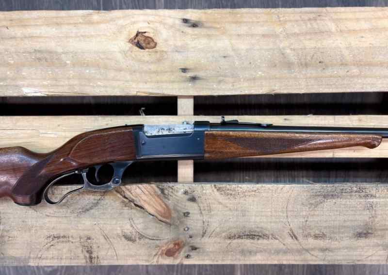 SAVAGE 1899 MODEL 99 EARLY BLUED FINISH WALNUT STO