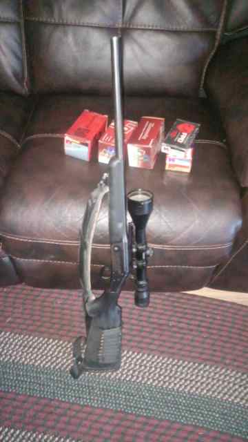 223 single shot rifle with ammo for trade