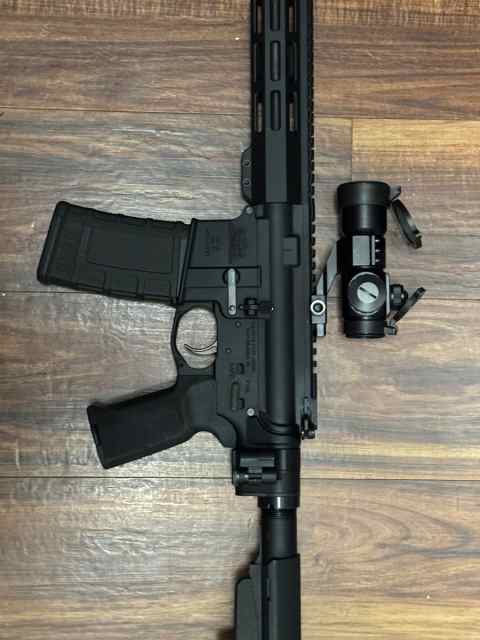 PSA AR15 .300 AAC Pistol w/ Red Dot &amp; Folding Stck