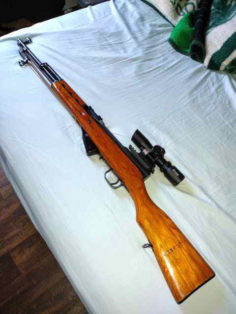 Chinese SKS Norinco 7.62x39 scoped 