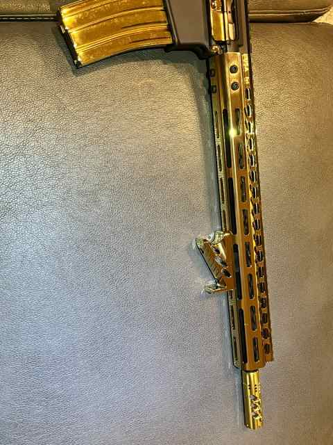 24K GOLD AR-15