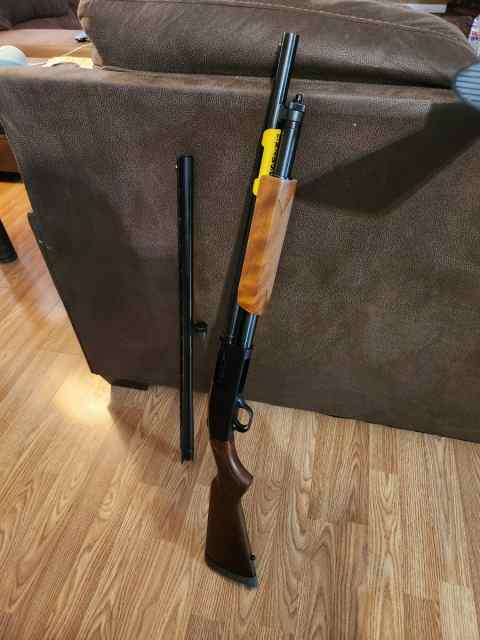 Mossberg 500 wood 18 &amp; 28 barrels