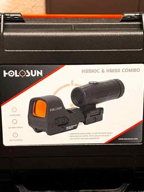 Holosun HS510C &amp; HM3X Combo NIB