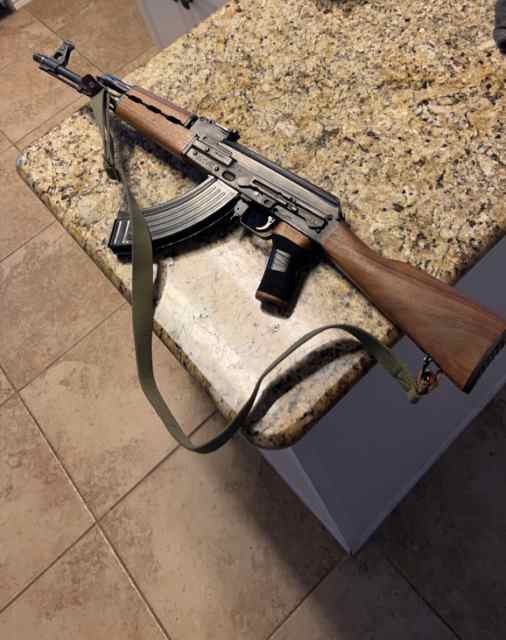 (Binary) AK47 Yugo M70 Semi Auto Rifle 7.62x39 