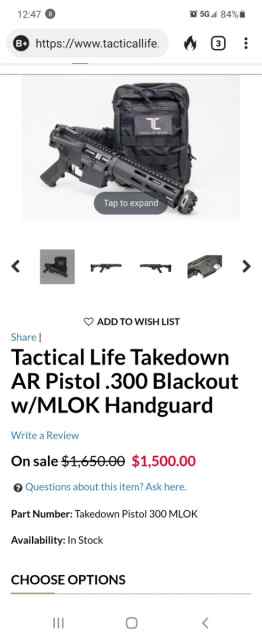 Tactical Life-takedown Rifle - AR 15