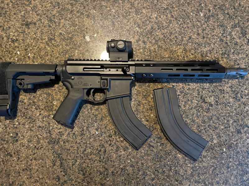  New 10.5&quot; 7.62x39 ar15 pistol for sale Houston