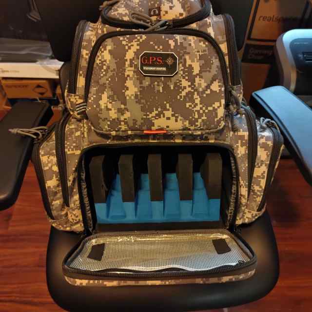 GPS Handgunner Backpack w/Cradle for 4 handguns