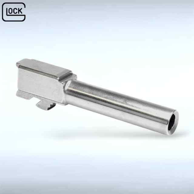 P Glock 19 Barrel - Stainless Silver 