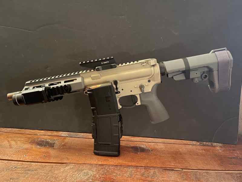 Q Sugar Wessel Pistol 300blk 7” +