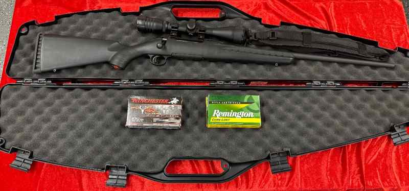 Ruger American 270 with Redfield Scope