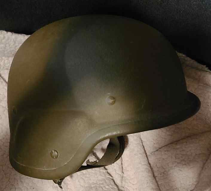 U.S. Military Ballistic Combat Helmet Kevlar 