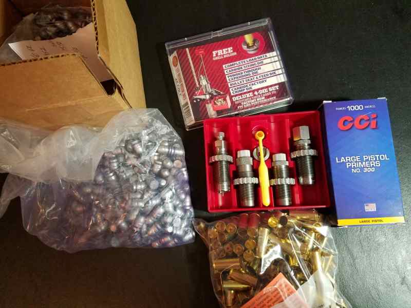 Reloading items for 38SP/357 Mag and 45LC