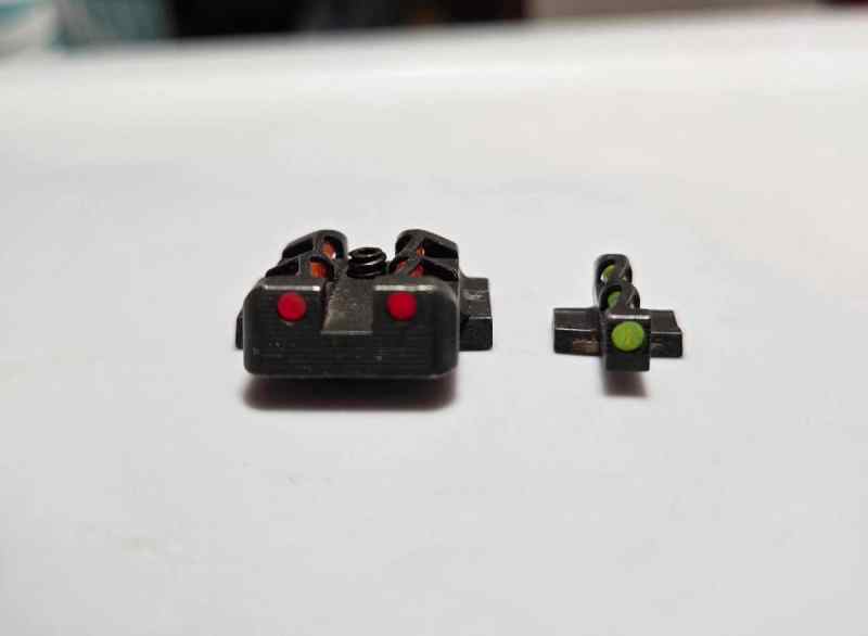 M&amp;P Shield Fiber Optic Sights