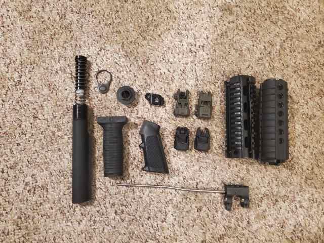 Various AR-15 AR15 AR Parts and Accessory Lot