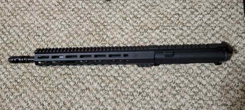 WTS a lightly used 14.7 complete 5.56 upper