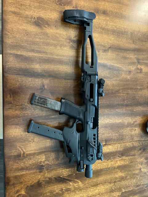 Glock 19 gen 5 package with mck 2.0 FS/WTT