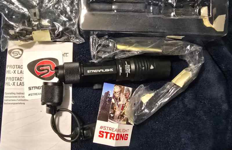 Streamlight HL-X 1000 Lumens W/ Laser New No Box 