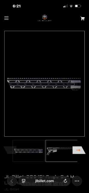  JL Billet 308 M-Lok Handguard and TI Muzzle break