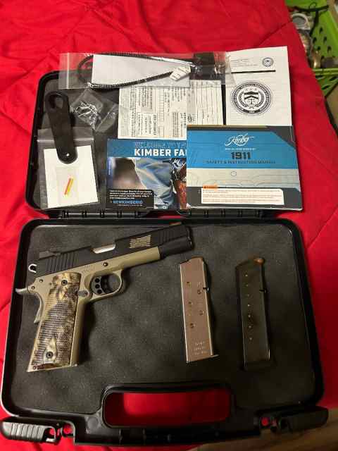 Kimber 1911 Boot Campaign .45