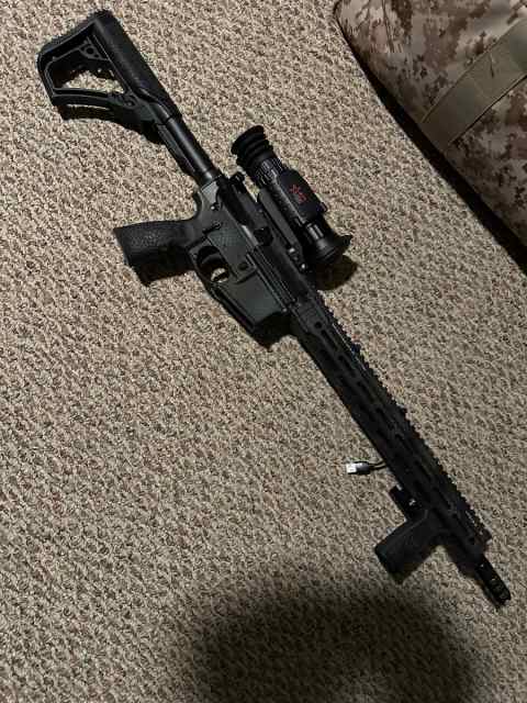 DDM4V7 in Rattlecan Cerakote CMC 2.5# trigger