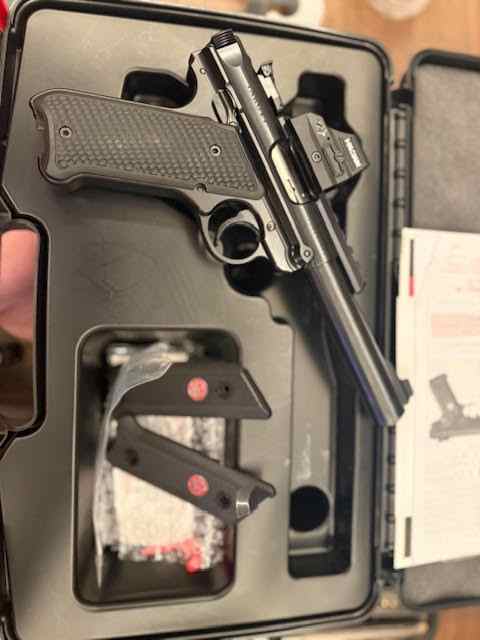 Ruger Mark IV Target w/ Holosun &amp; G10 Grips