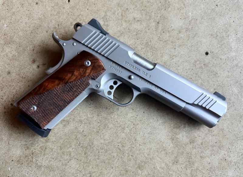 Kimber Stainless TLE II w/Custom grips