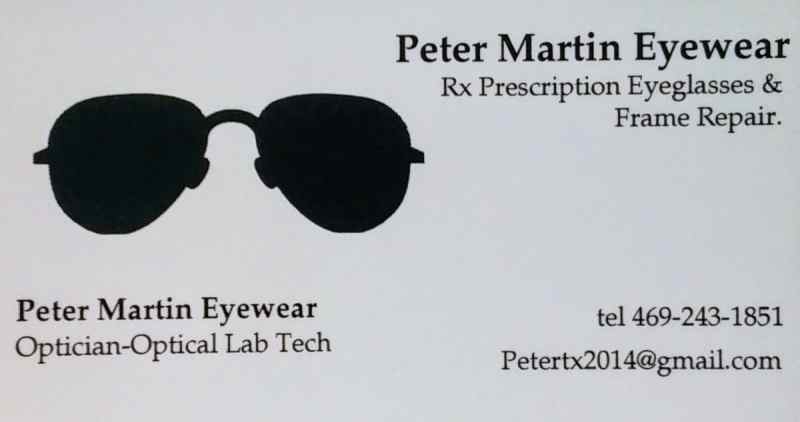 Rx Prescription Optical Lenses $160.00 