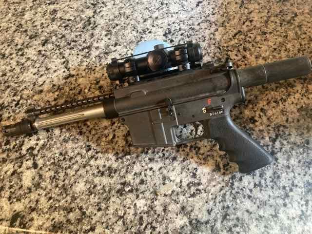 AR pistol 6.5” 5.56