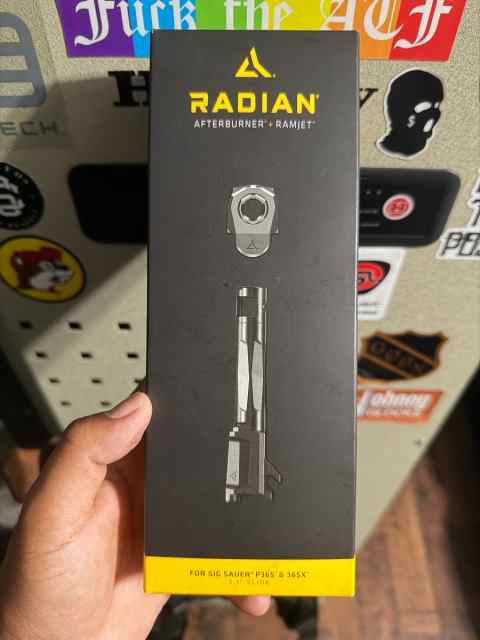 Radian Ramjet &amp; Afterburner for p365