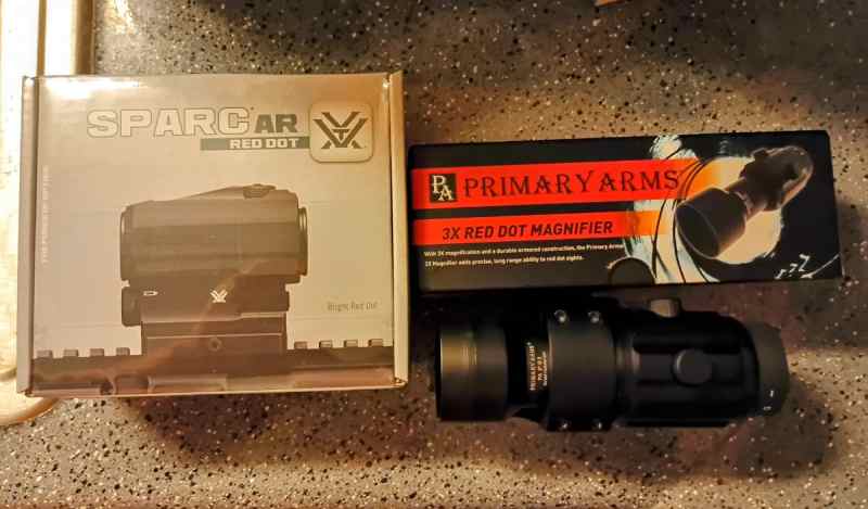 Vortex Sparc Red Dot &amp; PA 3x Magnifier