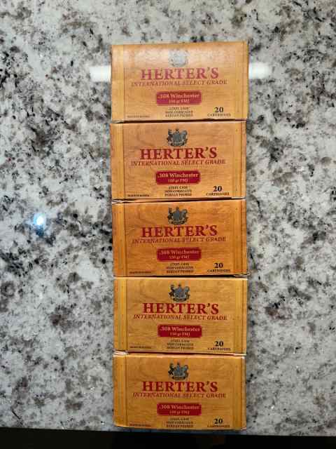 Herter’s .308 Rifle Ammo - Trade for 30-06 Ammo?