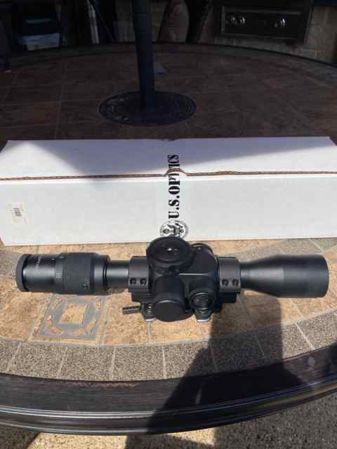 US OPTICS MR-10 1.8-10X  ILLUMINATED MIL RETICLE