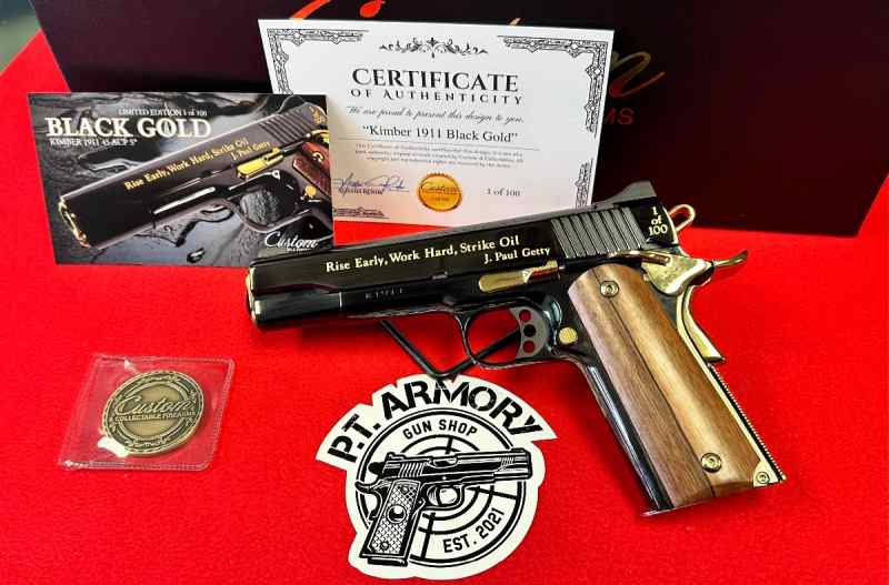 Kimber Black Gold!!! only 100 made