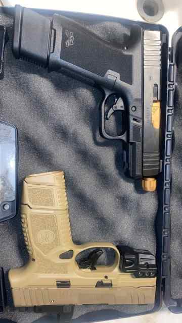Glock 43x with threaded barrel 