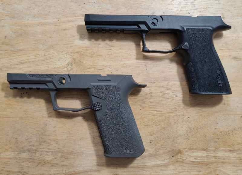 Sig p320 Grip Frames Polymer 80 xTen OEM