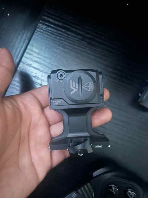 Vector enclosed red dot 