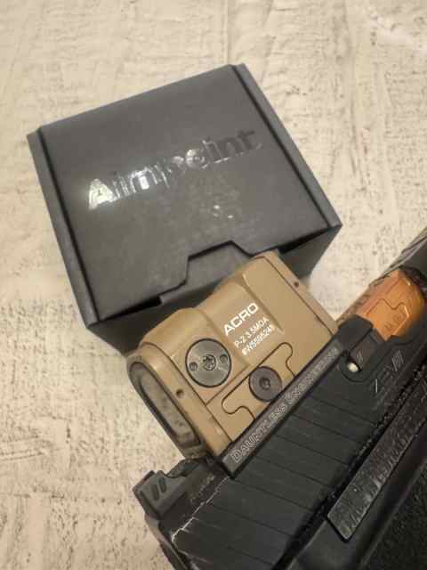 Aimpoint ACRO P-2 3.5MOA FDE Reflex Sight 200777