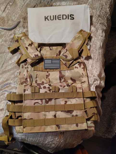 Bnib Plate carrier and 2 Pc.duty/tactical belt