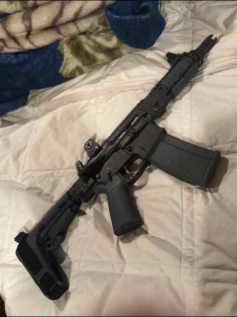 AR Pistol blackout 300 FRT 
