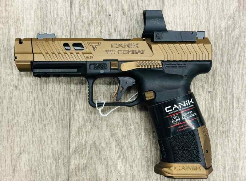 Canik TTI Combat w/MO3 Optic 9mm 4.6&quot;